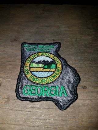 Georgia Game Warden Patch