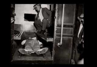 1934 John Dillinger Caught Photo Great Depression Bank Robber Gangster,  Fbi