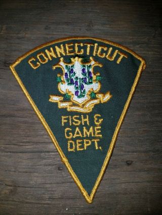 Connecticut Game Warden Patch