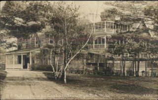 Hyde Park Ma Peabody Home For Crippled Children C1910 Real Photo Postcard