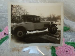 Antique Photo 1926 Nash Roadster That Was Stolen From Garage On Dec 1926