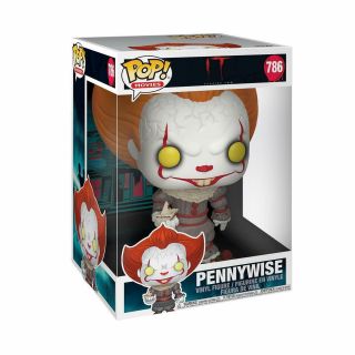 Funko Pop Movies It Chapter 1 Pennywise With Boat 10 - Inch Vinyl Figure
