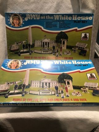 2 - Vintage 1970s Amy At The White House Play Set Jimmy Carter President