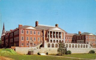 Winston - Salem North Carolina Wake Forest College Reynolds Hall 1969 Postcard