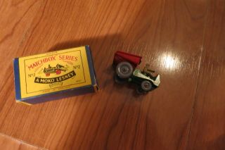 1960s Matchbook In The Box Moko Lesney Cars Number 2
