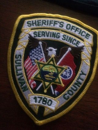 Tennessee Police - Sullivan Sheriff - Tn Police Patch