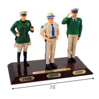 Limited Edition Resin Law Enforcement Figures - California Highway Patrol 2