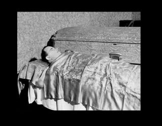1934 John Dillinger Cook County Morgue Photo Bank Robber Gangster,  Chicago
