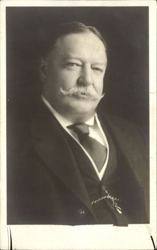 President William Howard Taft Real Photo C1910