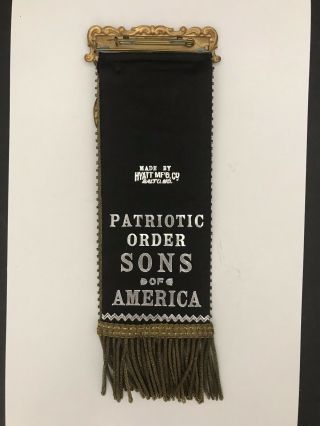 Patriotic Order Sons of America P.  O.  S.  of A Medal Camp NO.  140 Hainesport,  NJ 2