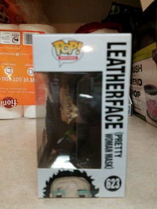 Funko Pop LEATHERFACE Hot Topic Chase Exclusive 623 Texas Chainsaw Massacre 4