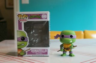 Funko Pop Tmnt Teenage Mutant Ninja Turtles 60 Donatello W/ Box