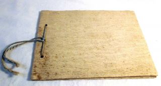 Small Adirondack Photograph Album From Early 1900 