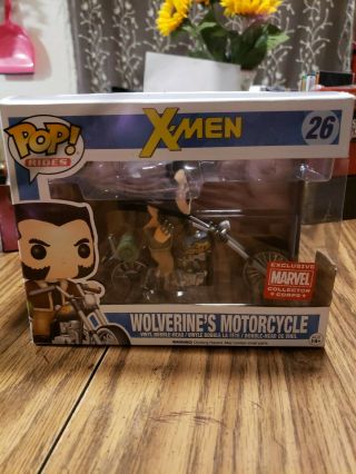 Funko Pop Marvel X Men Wolverine’s Motorcycle