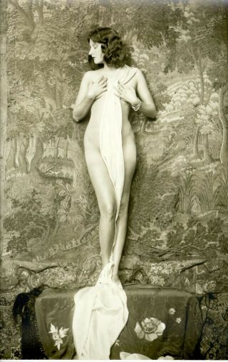 Hollywood Vintage Art Exotic Semi Nude Flapper Girl Photo Photographs Reprint 47