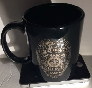 Anchorage Alaska Police Officer Coffee Cup First Responders
