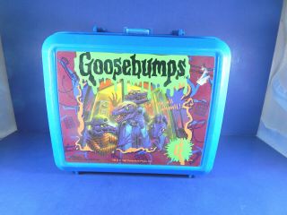 Vintage 1997 Rl Stine Goosebumps Plastic Lunchbox