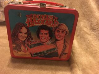 The Dukes Of Hazzard 1980 Aladdin Lunch Box No Thermos