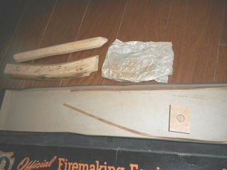 VINTAGE 1960 ' S BOY SCOUTS OF AMERICA OFFICIAL FIREMAKING EQUIPMENT KIT LQQK 3