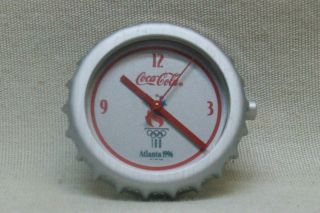 Vintage 1996 Summer Olympics Atlanta Coca - Cola Watch Pin In Exl Cond.