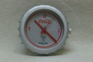 Vintage 1996 Summer Olympics Atlanta Coca - Cola Watch Pin in EXL Cond. 2