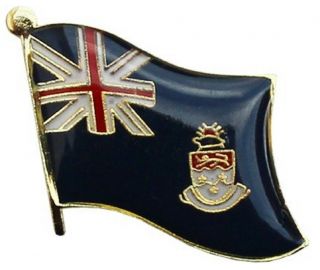Cayman Islands Flag Lapel Hat Pin Fast Usa