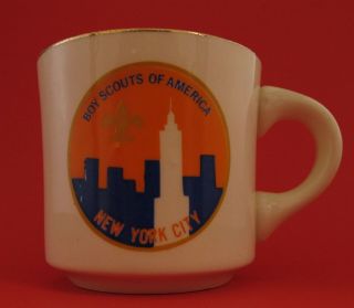 Boy Scouts Of America York City Coffee Cup Mug