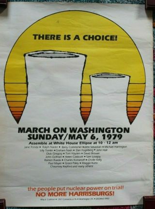March On Washington No Nukes 1979 Dick Gregory Ralph Nader Jane Fonda Tom Hayden
