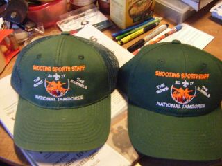 2017 Scout Jamboree Shooting Sports Staff Hat Choice Of Full Back Or Net