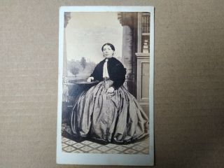 Cdv Carte De Visite Of A Lady By John Williams Of Upper Bangor