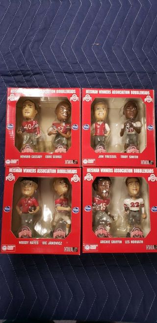 Kroger Coaches And Heisman Bobbleheads