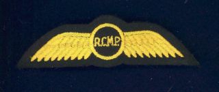 Obsolete - Royal Canadian Mounted Police (rcmp) - Pilot Brevet/ Wing