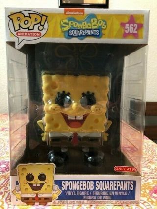 Funko Pop Animation - Spongebob Square Pants 10 Inch - Target Exclusive