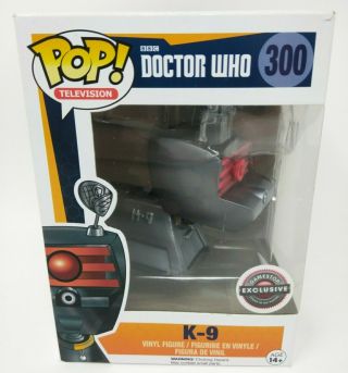 Bbc Doctor Who K - 9 Robotic Dog Funko Pop Vinyl Figure 300 Gamestop Exclusive