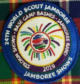 2019 24th World Scout Jamboree Shows Staff Ist Embroidered Patch