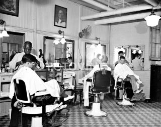 Barber Shop Photo Picture Vintage Senate Barbershop Print Washington Dc 8x10