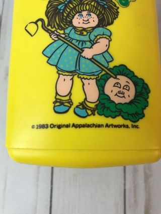 Vintage Cabbage Patch Kids 1983 Lunch Box Thermos 3