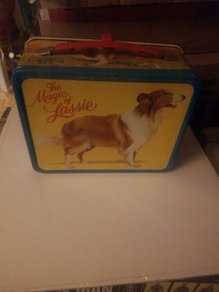 Vintage The Magic Of Lassie Lunchbox King Seeley,  1978