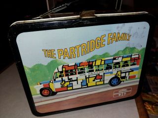 The Partridge Family Lunchbox 1971 David Cassidy Vintage No Thermos