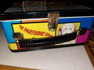 The Partridge Family Lunchbox 1971 David Cassidy Vintage No Thermos 3