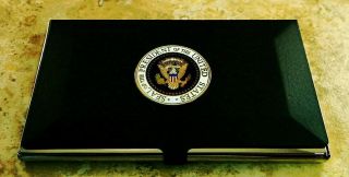 President - Presidential Seal Business Card Case