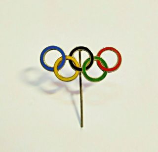Antique Rare Stick Pin Badge From The Berlin Olympic Games 1936 -