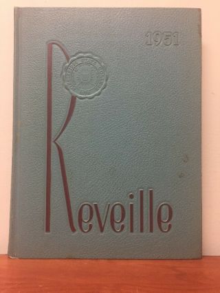 1951 Mississippi State College Yearbook (reveille)