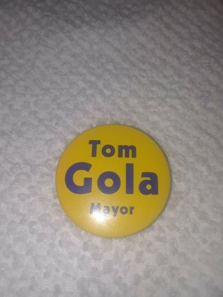 Tom Gola Mayor Pin