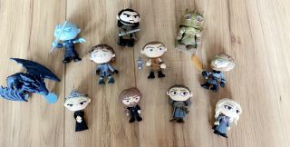 Funko Mystery Minis Game Of Thrones Got Viserion Night King Theo Gendry Beric