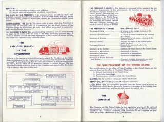 1956 AMERICAN VOTER BOOKLET Presidential Election National Convention Edition 2