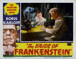 1935 The Bride Of Frankenstein Movie Poster 8x10 Classic Photo A