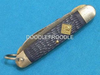 Vintage Camillus Ny Usa Bsa Boy Cub Scouts Camp Survival Knife Knives Old Pocket