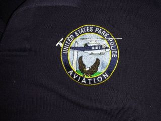 United States Us Park Police Aviation Polo Shirt Xlarge