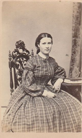 Cdv C.  W.  Photographer Mosher 